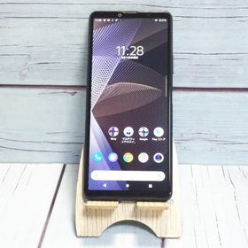 au Xperia 10 III SOG04 ブラック 黒 本体 白ロム SIMロック解除済み SIMフリー 422226