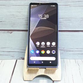 au Xperia 10 III SOG04 ブルー SONY 本体 白ロム SIMロック解除済み SIMフリー B939857