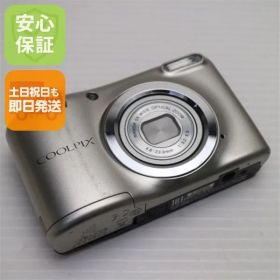 良品中古 COOLPIX A10 シルバー 即日発送 コンデジ Nikon 本体 土日祝発送OK 01000