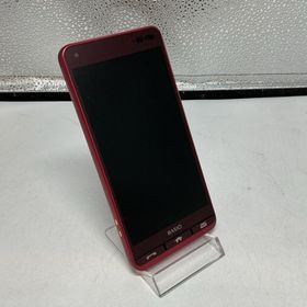 京セラ BASIO3 32GB KYV43 レッド【中古】
