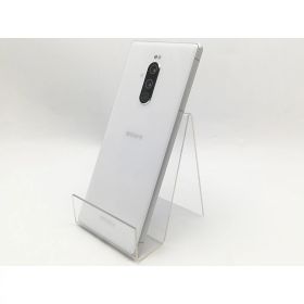 【中古】SONY SoftBank 【SIMロック解除済み】 Xperia 1 802SO ホワイト【ECセンター】保証期間1ヶ月【ランクA】