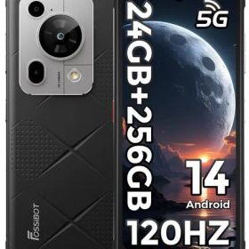 FOSSiBOTF112Pro5GスマホSIMフリースマートフォン本体Android14スマホ本体24GBRAM+256GBROM1TB拡張可能7150mAhバッテリータフネ