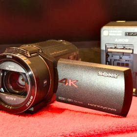 Sony FDR-AX45A ブラック 4K ビデオカメラ ハンディカム