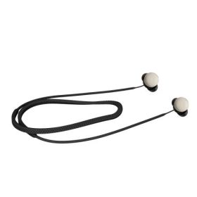 kwmobile バンドホルダー Google Pixel Buds Pro 2対応 イヤホン ストラップ 滑り落ちにくく 対応 ブラック