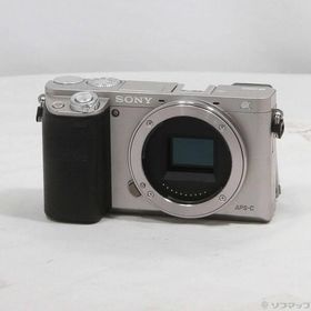 〔中古〕SONY(ソニー) α6000 ボディ シルバー ILCE-6000〔262-ud〕