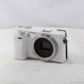 〔中古〕SONY(ソニー) SONY α6000 ILCE-6000 ボディ ホワイト〔258-ud〕