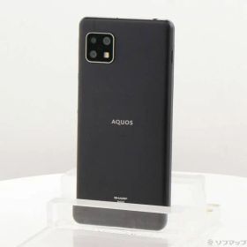 ソフマップ 〔中古品〕 AQUOS sense5G 64GB ブラック SHG03 auロック解除SIMフリー【371】
