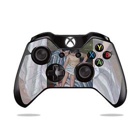 MightySkins Microsoft Xbox One / S コントローラー 用ビニールスキン「The Childs Bath」保護デカールラップ 着脱簡単
