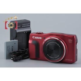 【中古】Canon キヤノン PowerShot SX700 HS レッド コンパクトデジタルカメラ
