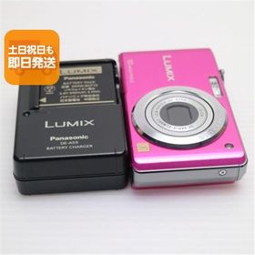 美品 DMC-FS7 ピンク 即日発送 Panasonic LUMIX デジカメ 本体 あすつく 土日祝発送OK