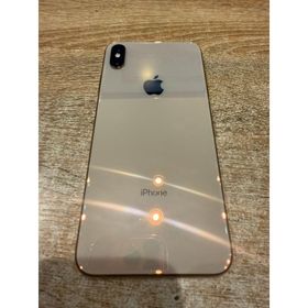 【中古正常品】iPhoneXsMax 64GB ゴールド SIMフリー MT6T2J/A A232