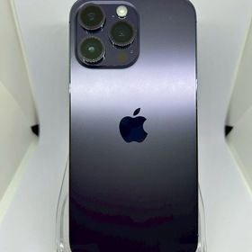 ●SIMフリー iPhone14ProMax 128GB ディープパープル バッテリー77%