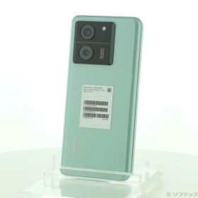 【中古】Xiaomi(シャオミ) Xiaomi 13T 256GB メドウグリーン XIG04 au SIMフリー 【305-ud】