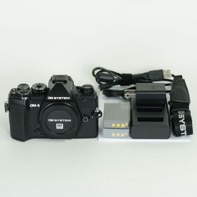 [美品 | シャッター数3,076回｜バッテリー2個付] OM SYSTEM OM-5 [ボディ ブラック] | マイクロフォーサーズマウント