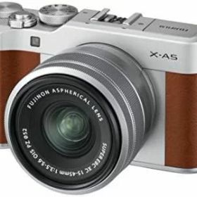 【中古】 FUJIFILM ミラーレス一眼カメラ X-A5レンズキット ブラウン X-A5LK-BW 当店保証30日間 人気 ミラーレス 一眼レフ 交換レンズ カメラ