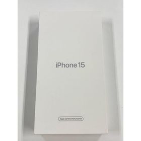 【未開封品】iPhone 15 128GB ブルー SIMフリー / 1年Apple保証