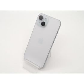 【中古】Apple 国内版 【SIMフリー】 iPhone 15 128GB ブルー MTML3J/A【大須アメ横】保証期間１ヶ月【ランクC】