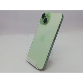 【中古】Apple docomo 【SIMフリー】 iPhone 15 128GB グリーン MTMM3J/A【立川フロム中武】保証期間１ヶ月【ランクB】