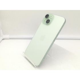 【中古】Apple 国内版 【SIMフリー】 iPhone 15 128GB グリーン MTMM3J/A【札幌】保証期間１ヶ月【ランクB】