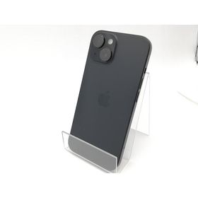【中古】Apple 国内版 【SIMフリー】 iPhone 15 128GB ブラック MTMH3J/A【ECセンター】保証期間１ヶ月【ランクB】