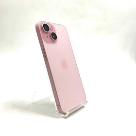【全額返金保証】【最速発送】 iPhone 15 256GB ピンク Softbank SIMフリー 動作確認済 79%
