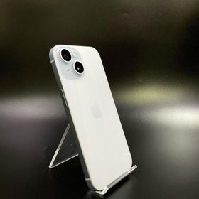 【全額返金保証】【最速発送】 iPhone 15 256GB Blue SIMフリー SIMフリー 白ロム 動作確認済 80%