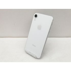 【中古】Apple SoftBank 【SIMロック解除済み】 iPhone XR 64GB ホワイト MT032J/A【仙台イービーンズ】保証期間１ヶ月【ランクC】