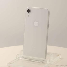 〔中古〕Apple(アップル) iPhoneXR 64GB ホワイト MT032J／A SIMフリー〔247-ud〕