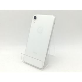 【中古】Apple SoftBank 【SIMロック解除済み】 iPhone XR 64GB ホワイト MT032J/A【神戸】保証期間１ヶ月【ランクC】