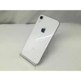 【中古】Apple docomo 【SIMロック解除済み】 iPhone XR 64GB ホワイト MT032J/A【札幌】保証期間１ヶ月【ランクB】