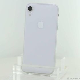 〔中古〕Apple(アップル) iPhoneXR 64GB ホワイト MT032J／A SIMフリー〔258-ud〕