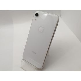 【中古】Apple docomo 【SIMロック解除済み】 iPhone XR 64GB ホワイト MT032J/A【津田沼】保証期間１ヶ月【ランクB】