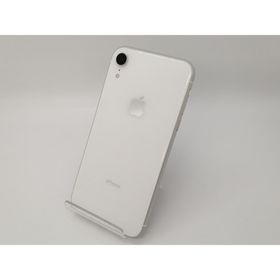 【中古】Apple SoftBank 【SIMロック解除済み】 iPhone XR 64GB ホワイト MT032J/A【三宮センター】保証期間１ヶ月【ランクB】