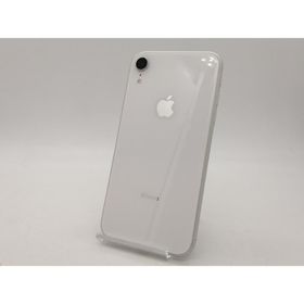 【中古】Apple SoftBank 【SIMロック解除済み】 iPhone XR 64GB ホワイト MT032J/A【札幌南2条】保証期間１ヶ月【ランクB】