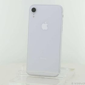 〔中古〕Apple(アップル) iPhoneXR 64GB ホワイト MT032J／A SIMフリー〔352-ud〕