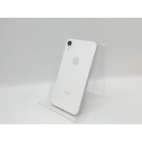 【中古】Apple docomo 【SIMロック解除済み】 iPhone XR 64GB ホワイト MT032J/A【京都】保証期間１ヶ月【ランクB】