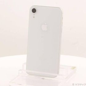 〔中古〕Apple(アップル) iPhoneXR 64GB ホワイト MT032J／A SIMフリー〔276-ud〕