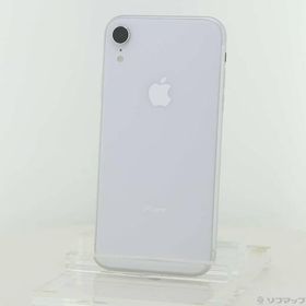 〔中古〕Apple(アップル) iPhoneXR 64GB ホワイト MT032J／A SIMフリー〔368-ud〕