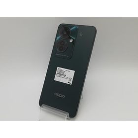 【中古】Oppo ymobile 【SIMフリー】 OPPO Reno11 A ダークグリーン 8GB 128GB【府中ル・シーニュ】保証期間１ヶ月【ランクB】