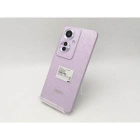 【中古】Oppo ymobile 【SIMフリー】 OPPO Reno11 A コーラルパープル 8GB 128GB【広島本通】保証期間１ヶ月【ランクA】