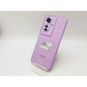 【中古】Oppo ymobile 【SIMフリー】 OPPO Reno11 A コーラルパープル 8GB 128GB【アリオ倉敷】保証期間１ヶ月【ランクA】