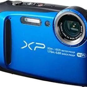 FUJIFILM デジタルカメラ XP120 ブルー 防水 FX-XP120BL
