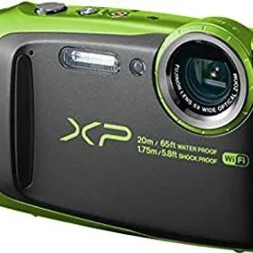 【中古】(非常に良い)FUJIFILM デジタルカメラ XP120 ライム 防水 FX-XP120LM