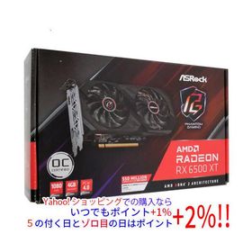 【中古】ASRock製グラボ Radeon RX 6500 XT Phantom Gaming D 4GB OC PCIExp 4GB 元箱あり