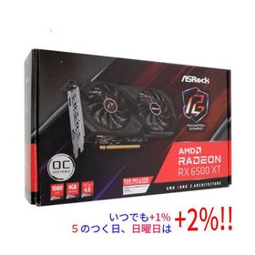 【中古】ASRock製グラボ Radeon RX 6500 XT Phantom Gaming D 4GB OC PCIExp 4GB 元箱あり