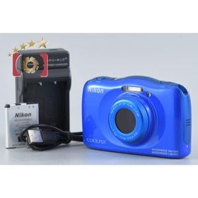 【中古】Nikon ニコン COOLPIX S33 ブルー コンパクトデジタルカメラ