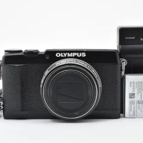 ＜並品＞ OLYMPUS コンパクトデジタルカメラ STYLUS SH-3 ブラック