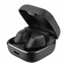 ゼンハイザー Sennheiser ワイヤレスイヤホン ACCENTUM True Wireless ブラック 高性能ドライバー 28時間再生 ハイブリッドノイズキャンセリング 外音取り込み機能 bluetooth 5.3 IP54 ポケットサイズ ワイ