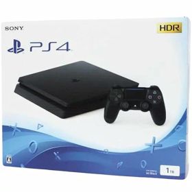 【中古】【整備済み品】 SONY ソニー PlayStation 4 ジェット・ブラック 1TB (CUH-2200BB01) PS4 プレステ4 プレイステーション4 180日保証【メーカー生