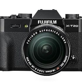 【中古】富士フイルムFUJIFILM ミラーレス一眼カメラ X-T20 レンズキットブラック X-T20LK-B